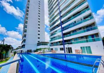 Apartamento à venda, 82 m² por r$ 623.000,00 - engenheiro luciano cavalcante - fortaleza/ce