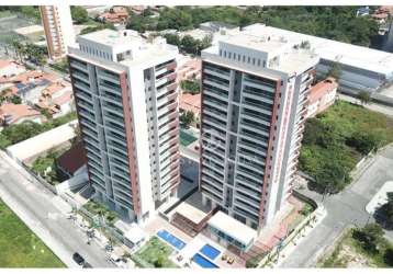 Apartamento com 2 dormitórios à venda, 73 m² por r$ 590.000,00 - engenheiro luciano cavalcante - fortaleza/ce