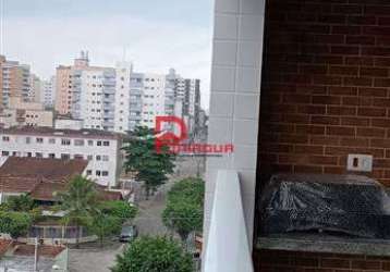 Apartamento com 2 quartos para alugar na rua nicarágua, 513, guilhermina, praia grande, 72 m2 por r$ 3.000