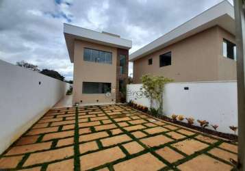 Casa com 4 dormitórios à venda, 128 m² por r$ 940.000,00 - várzea - lagoa santa/mg