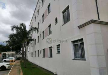 Apartamento com 2 dormitórios à venda, 55 m² por r$ 170.000,00 - palmital - lagoa santa/mg