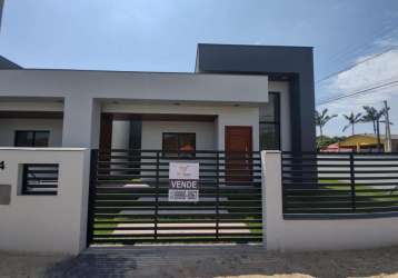 Casa para venda em são francisco do sul, praia do ervino, 2 dormitórios, 1 suíte, 2 banheiros