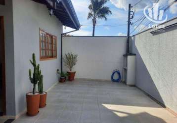 Casa com 3 dormitórios à venda, 131 m² - santa mercedes - jaguariúna/sp