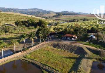 Sítio à venda, 157300 m² por r$ 2.300.000,00 - zona rural - ouro fino/mg