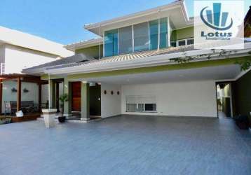 Casa com 4 dormitórios à venda, 390 m² por r$ 3.000.000 - morada das flores (aldeia da serra) - sp