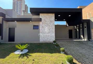 Casa térrea 03 suítes, 149,82m² no condomínio quinta da primavera em ribeirão preto.