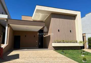 Casa térrea c/ 3 suítes 'pronta para morar' em quinta da primavera - ribeirão preto