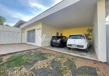 Casa comercial com 3 salas à venda na rua celso egídio sousa santos, 771, jardim chapadão, campinas, 240 m2 por r$ 750.000