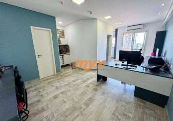 Sala à venda, 41 m² por r$ 399.000,00 - encruzilhada - santos/sp