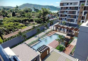 Apartamento com 2 dormitórios à venda, 85 m² por r$ 1.288.000,00 - lagoinha - ubatuba/sp