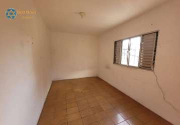 Casa com 2 cômodos para alugar por r$ 750/mês - jardim são pedro - são paulo/sp