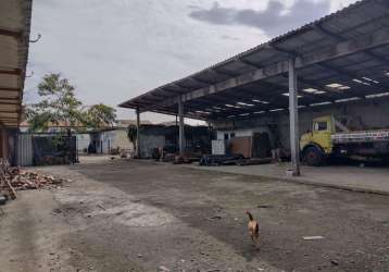 Galpão para locação em guarujá, vila santa rosa