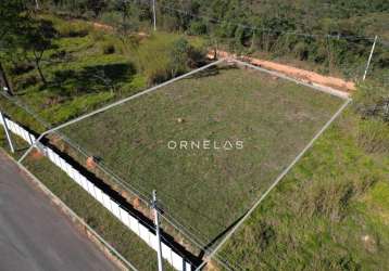 Terreno à venda, 733 m² por r$ 370.000,00 - pires - atibaia/sp