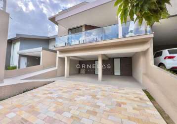 Casa com 3 dormitórios à venda, 205 m² por r$ 1.980.000 - condomínio altos da floresta - atibaia/sp