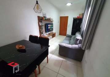 Apartamento à venda 2 quartos 1 vaga do estádio - santo andré - sp