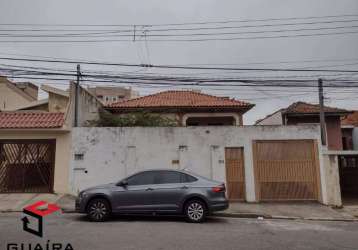 Terreno com casa velha em santo andré bairro são pedro