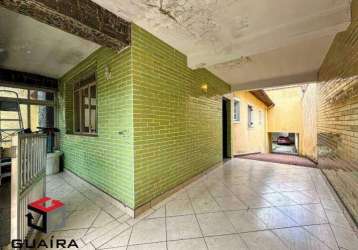 Casa à venda 3 quartos 1 suíte 10 vagas utinga - santo andré - sp