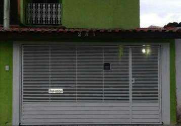 Sobrado à venda 3 quartos 2 suítes 2 vagas capuava - santo andré - sp