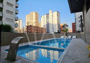 Apartamento 1 dormitório para locação em tupi, praia grande/sp