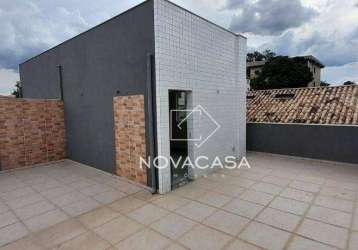 Cobertura com 3 dormitórios à venda, 154 m² por r$ 420.000,00 - parque leblon - belo horizonte/mg