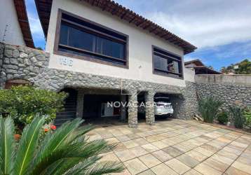 Casa com 4 dormitórios à venda, 260 m² por r$ 1.350.000,00 - itapoã - belo horizonte/mg