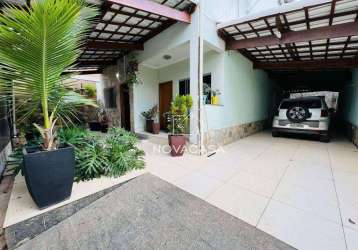 Casa com 4 dormitórios à venda, 250 m² por r$ 1.050.000 - trevo - belo horizonte/mg