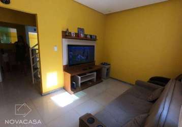 Casa com 2 dormitórios à venda, 70 m² por r$ 380.000,00 - planalto - belo horizonte/mg