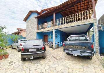 Casa com 6 dormitórios à venda, 337 m² por r$ 900.000,00 - tupi b - belo horizonte/mg