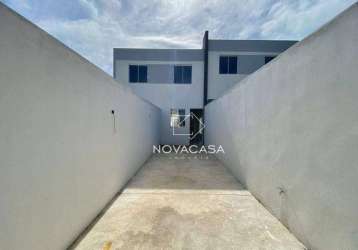 Casa com 2 dormitórios à venda, 71 m² por r$ 375.000,00 - piratininga (venda nova) - belo horizonte/mg