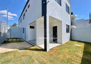 Casa à venda, 98 m² por r$ 565.000,00 - piratininga (venda nova) - belo horizonte/mg