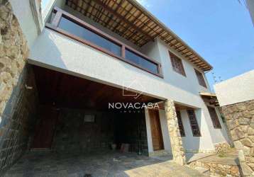 Casa com 5 dormitórios à venda, 300 m² por r$ 1.700.000,00 - santa branca - belo horizonte/mg