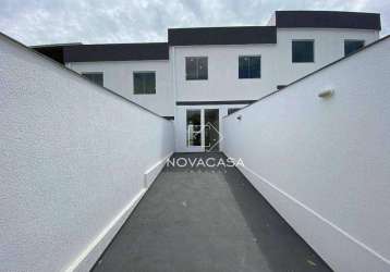 Casa com 2 dormitórios à venda, 65 m² por r$ 379.000,00 - mantiqueira - belo horizonte/mg