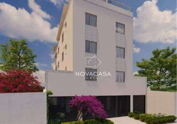 Cobertura com 3 dormitórios à venda, 108 m² por r$ 599.000 - santa mnica - belo horizonte/mg