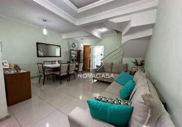 Casa com 3 dormitórios à venda, 90 m² por r$ 650.000,00 - heliópolis - belo horizonte/mg