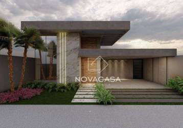 Casa com 4 dormitórios à venda, 220 m² por r$ 1.840.000,00 - gran park  - vespasiano/mg