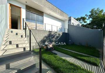 Casa à venda, 102 m² por r$ 599.000,00 - santa maria - vespasiano/mg