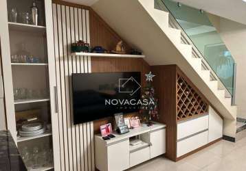 Casa com 2 dormitórios à venda, 55 m² por r$ 490.000,00 - santa amélia - belo horizonte/mg