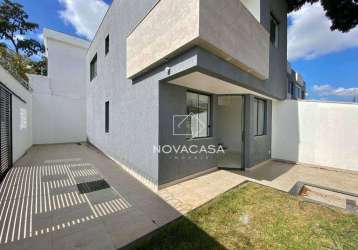 Casa com 3 dormitórios à venda, 109 m² por r$ 699.000,00 - santa mônica - belo horizonte/mg