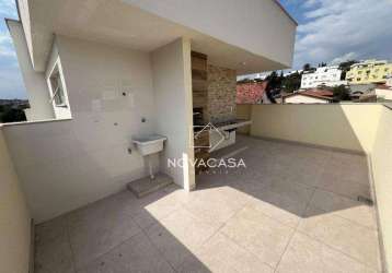 Cobertura com 2 dormitórios à venda, 90 m² por r$ 473.000,00 - santa amélia - belo horizonte/mg