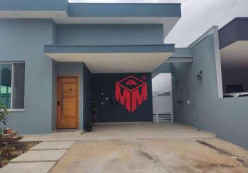 Casa em condomínio com 3 dormitórios à venda, 127 m² por r$ 740.000 - jd flamboyant ii - boituva/sp