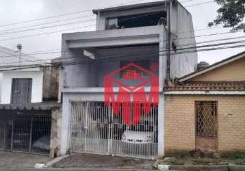 Sobrado à venda, 264 m² por r$ 600.000,00 - taboão - diadema/sp