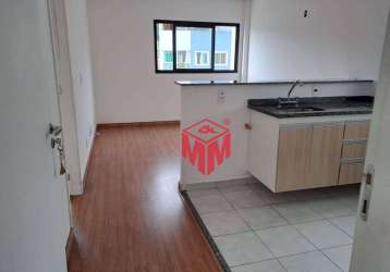 Apartamento com 1 dormitório à venda, 37 m² por r$ 233.000,00 - jardim jamaica - santo andré/sp