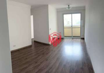 Apartamento com 3 dormitórios à venda, 67 m² por r$ 380.000,00 - baeta neves - são bernardo do campo/sp