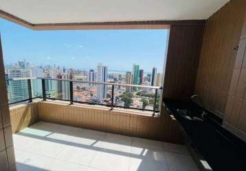 Apartamento para venda possui 82 metros quadrados com 3 quartos em manaíra - joão pessoa -