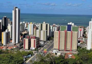 Apartamento para venda com 407 metros quadrados com 5 quartos em miramar - joão pessoa - paraíba