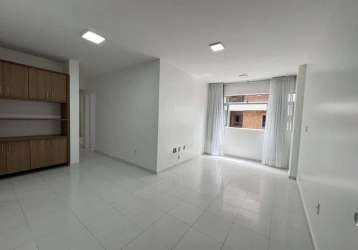 Apartamento para venda com 98 metros com 3 quartos com 1 quadra da orla no cabo branco - joão pessoa