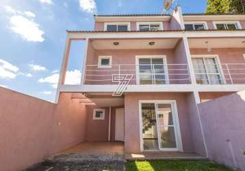 Casa em condomínio fechado com 4 quartos à venda na rua guilherme de souza valente, 674, abranches, curitiba, 129 m2 por r$ 498.000