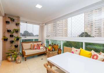 Apartamento com 3 quartos à venda na rua deputado heitor alencar furtado, 3980, campo comprido, curitiba, 174 m2 por r$ 2.100.000