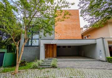 Casa em condomínio fechado com 3 quartos à venda na rua hermenegildo luca, 101, santa felicidade, curitiba, 295 m2 por r$ 2.950.000