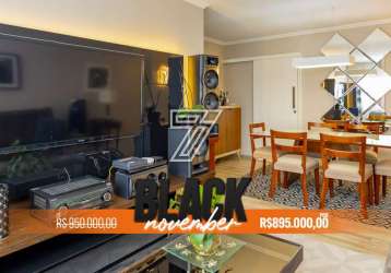 Apartamento com 3 quartos à venda na rua bruno filgueira, 2211, bigorrilho, curitiba, 101 m2 por r$ 895.000